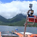 In the tender going to Ilha Grande