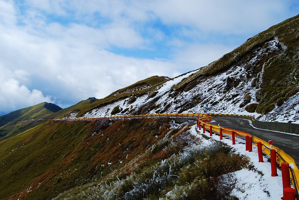 合歡山 太魯閣國家公園TAROKO National Park snow scene