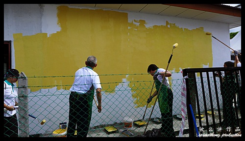 VIP Datuk Medan Painting the Wall : Sentuhan Kasih Deepavali with Petronas @ Kampung Wellington