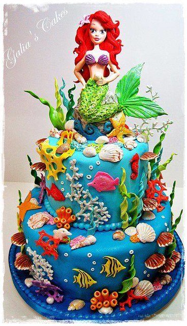 Ariel - Mermaid Cake by Cake & Sugar Crafting