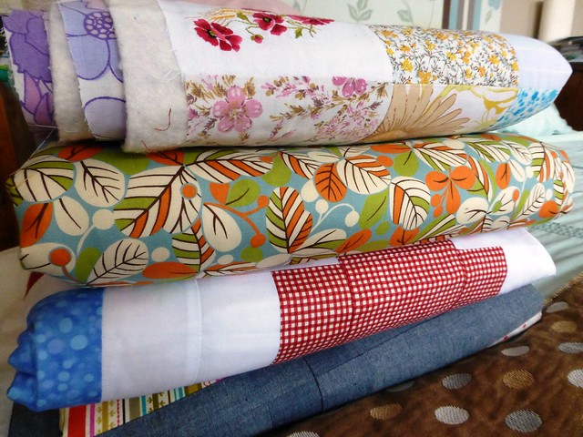 Basted quilts