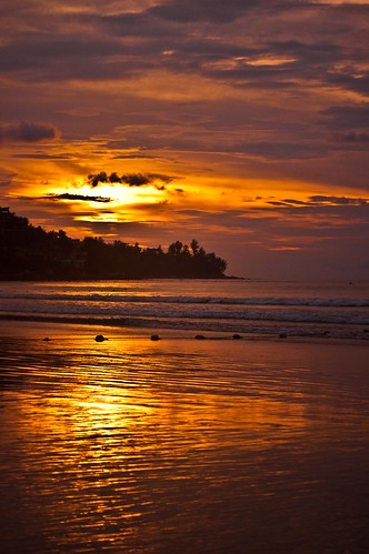 sunset sea sky sun beach clouds thailand nikon phuket kamala d5000 blinkagain bestofblinkwinners blinksuperstars
