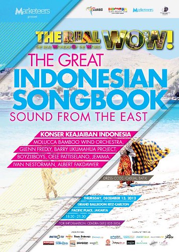 [Tickets Info] Konser Keajaiban Indonesia Vol 2: Sound From the East #REALWOW2012