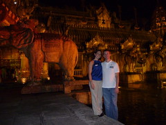 Kristen and Ryan and the Palace of the Elephants