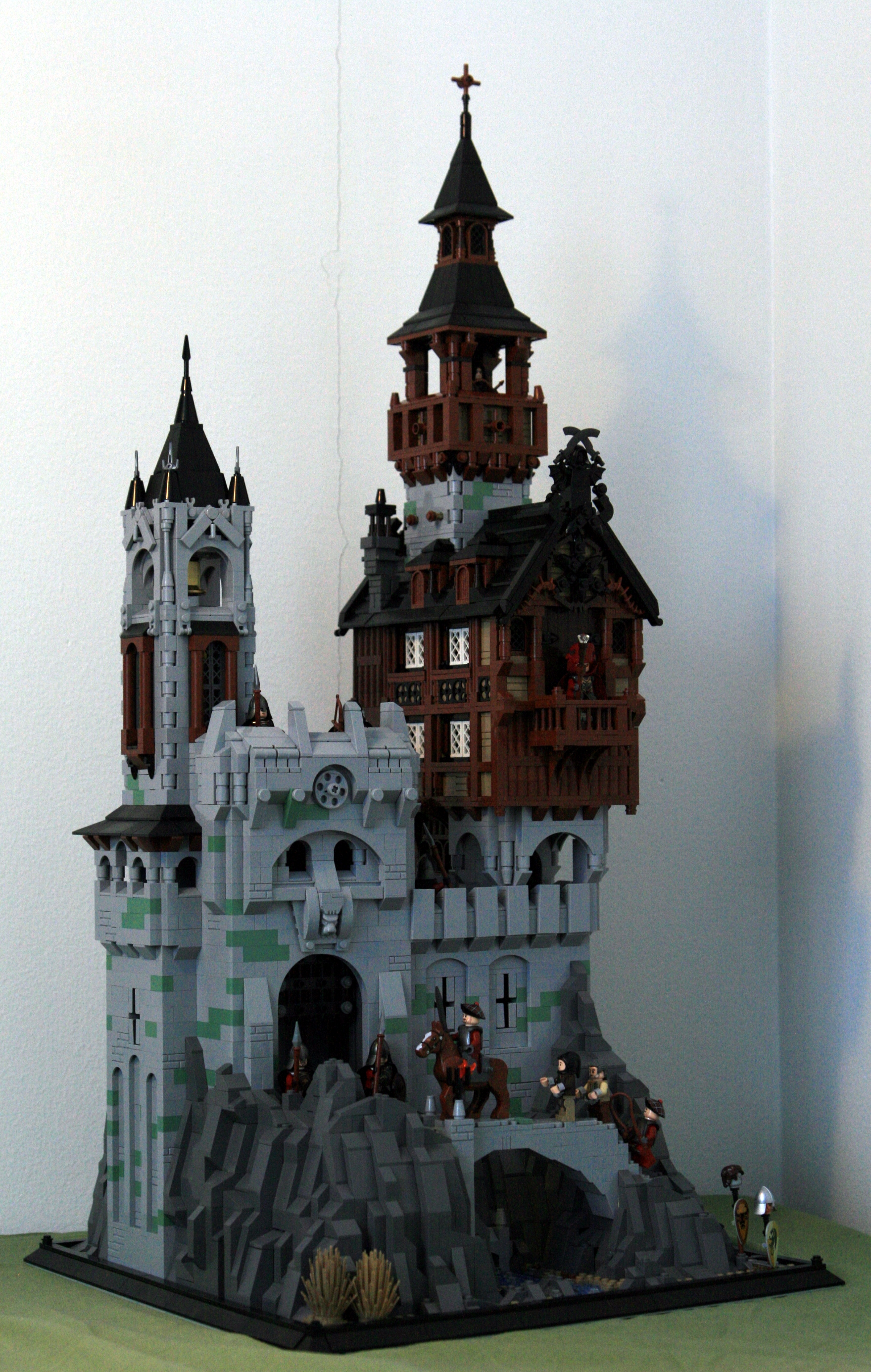 Lego Castle The Old Monastery My entry for Swebrick's