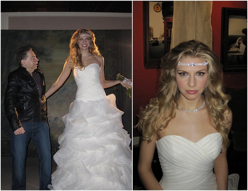Behind the scenes at the Contemporary Bride Magazine 2013 photo shoot