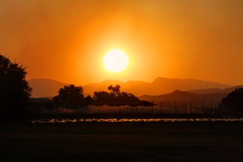 sunset mountains haze colorado farm fortcollins rockymountains forestfire frontrange june2012 highparksfire