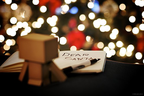 danbo is: making a christmas list