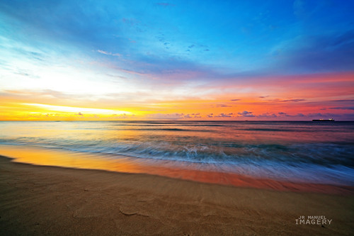 sunrise hawaii colorful skyward barberspoint