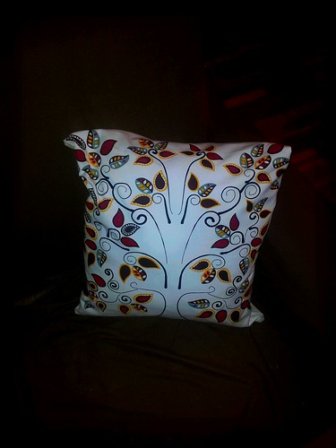 From Tea towel to Throw pillow in an afternoon....