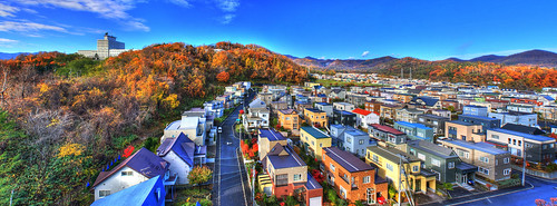 autumn sky panorama japan sapporo hokkaido view clear cannon hdr magiclantern eos60d saikachi n43cd