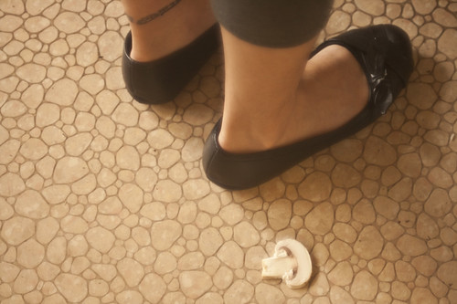 Shoe With Mushroom: A Portrait