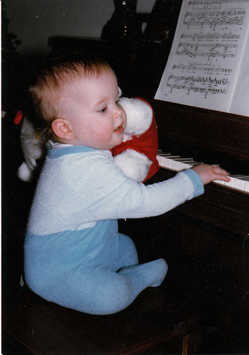 Portrait of the Pianist as a Young Toddler