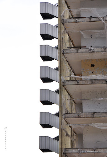 building scale stairs flats palazzo ghostbuster appartamenti gigi49