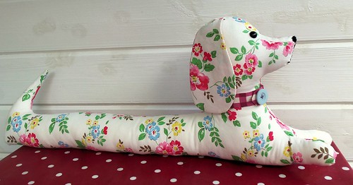 Daisy the Draught Excluder Dog