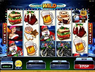 Santa’s Wild Ride Slot Machine