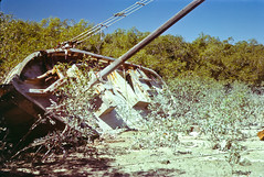 Broome 50 Years On -  Lugger 'B4' in ruins