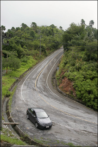 Road up Radar Hill, Phuket
