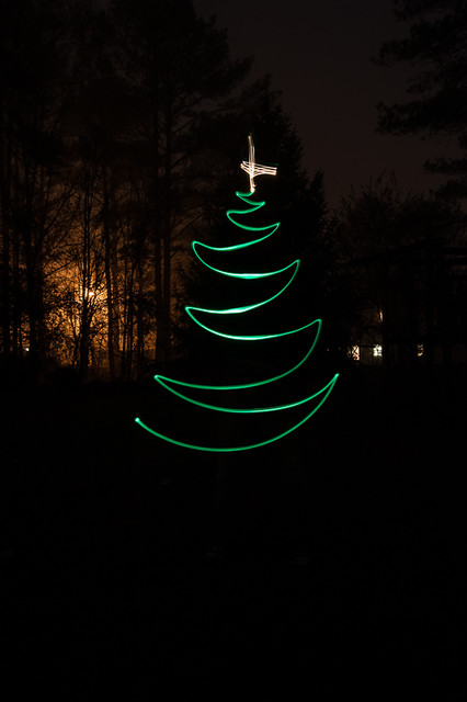 Christmas Tree in Lights