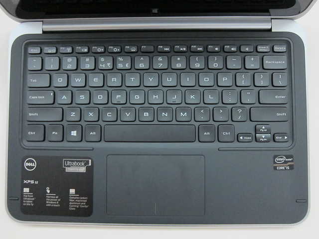 Dell XPS 12 - Full-sized Keyboard