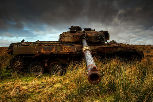 landscape tank military northumberland northumbria target range wrecked hdr manfrotto cheviots otterburn northeastengland photomatix tonemapped 06s leefilters ndgrads 06h steveboote canoneos550d sigma18200dcosf3556