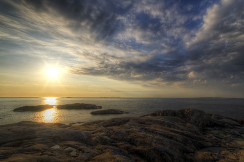 ocean sunset sea water göteborg rocks sweden gothenburg cliffs sverige hdr archipelago hönö sigma1020mmf456exdchsm öckerö canoneos7d