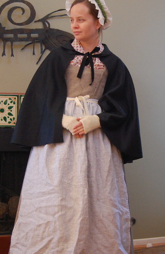 The Fashionable Past: 18th Century Short Cloak--A Tutorial!