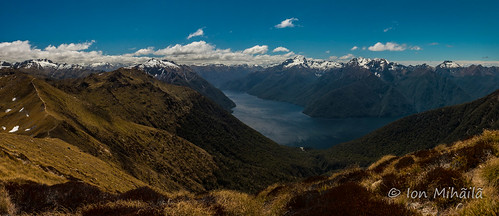 newzealand panorama lake mountains southisland bodiesofwater kepplertrack