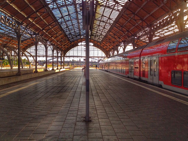 Der Lübecker Bahnhof- einfach
