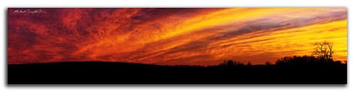 light sunset red sky panorama sun black color tree texture crimson weather silhouette yellow skyline clouds canon landscape geotagged fire photography gold illinois glow dusk horizon ripples underexposure sunsetpanorama 60d