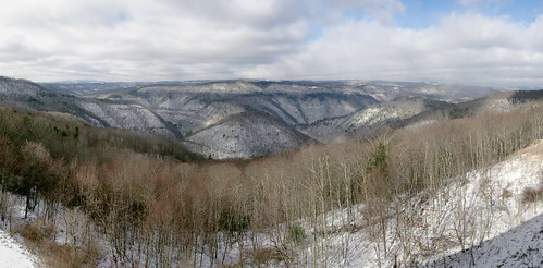 trees winter panorama snow mountains landscape panoramic resort westvirginia valley gorge appalachian appalachia pipestem pipestemstatepark