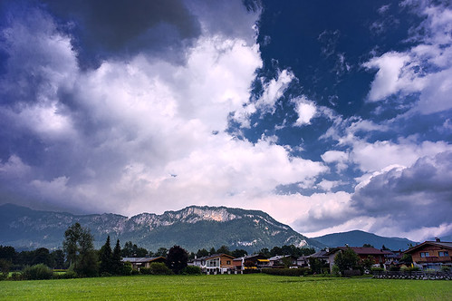 sky mountain mountains landscape austria landscapes tirol landforms sanktjohann
