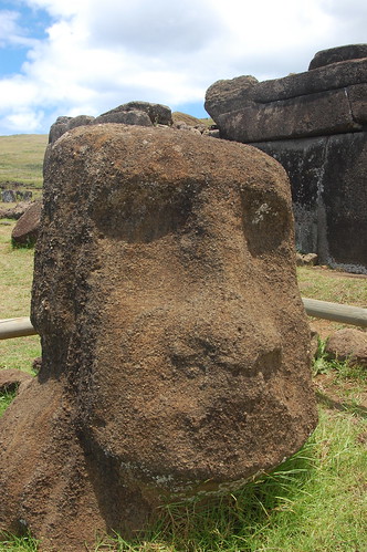 Moai at Ahu Vinapu
