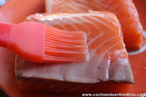 Tataki de salmon en nido de nabo daikon (7)