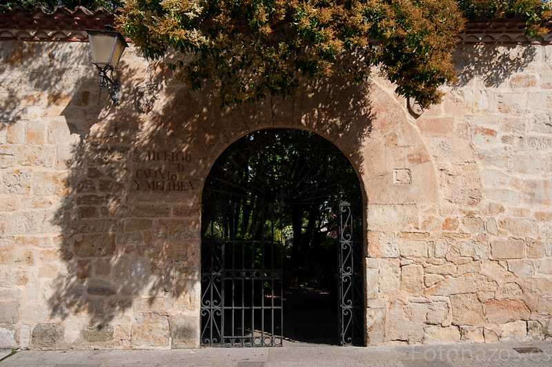 El huerto de Calixto y Melibea en Salamanca