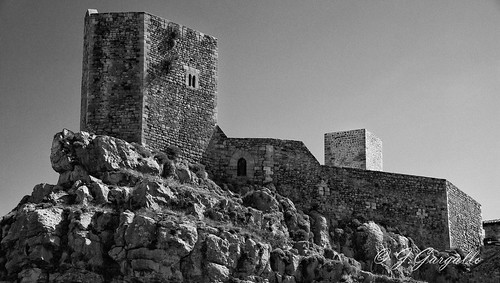 castillo castle puertomingalvo teruel aragón españa spain blancoynegro blackwhite blackandwhite byn bw canon canon450d canonefs18200 eos eos450d 450d
