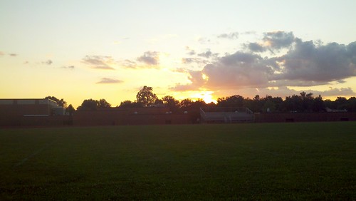 cameraphone sunset clouds dusk