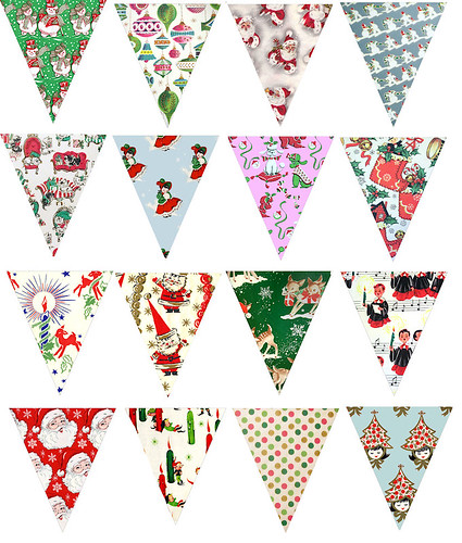 Christmas Paper Bunting