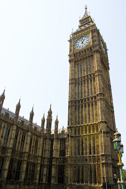 Palacio de Westminster en Londres