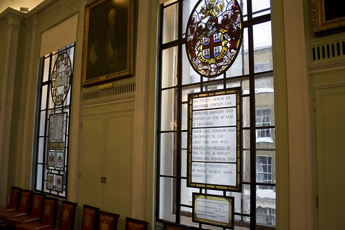 Restored stained glass windows