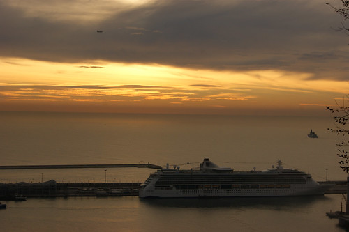 Royal Caribbean cruise ship: Serenade of the Seas (docked in Barcelona)