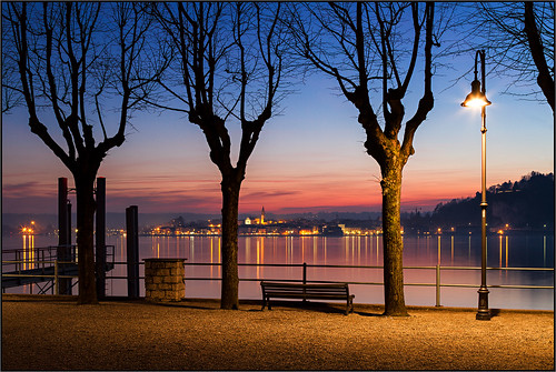 sunset lake bench lago tramonto romantic lagomaggiore panchina angera arona fav10 fav21