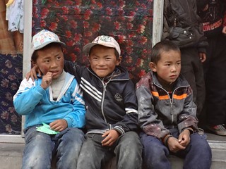 Vila de Nyalam Tibete