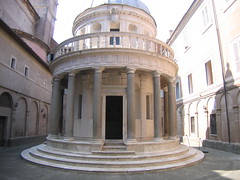 Bramante, ideal city being manifested. 16th Century