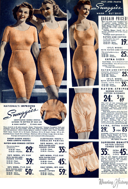 Keeping Warm in the 1930's- Knit Underwear – Wearing History® Blog