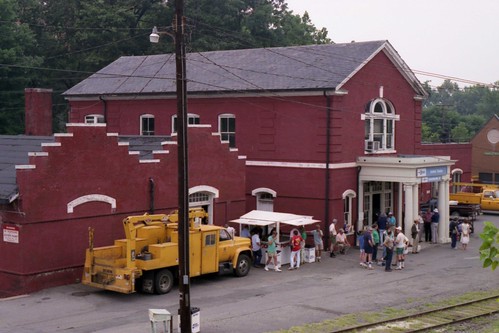 railroad station train virginia union railway southern amtrak va co depot charlottesville sr