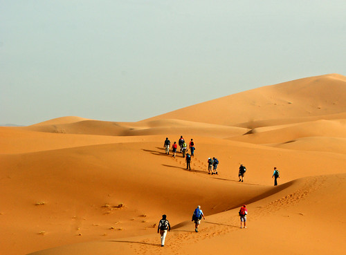 dune maroc désert randonnée