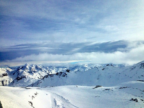 winter snow france alps landscape tignes iphone