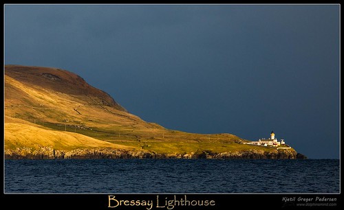 lighthouse landscape shetland fotostat