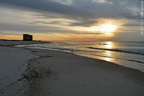 beach gulfofmexico sunrise alabama gulfshores 2012 christmasatthebeach panasoniclumixdmzfz28
